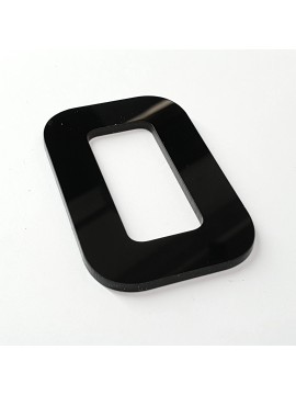 0 - 4D Number Plate Digit 3mm (Motorbike)